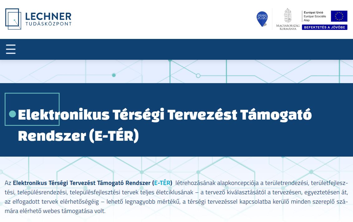 Az önkormányzatok fél év haladékot kaptak az E-TÉR teljes körű használatára